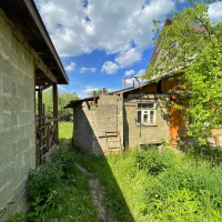 Участок с баней и частью дома 45 кв.м г. Дмитров, п. Шпилево 
